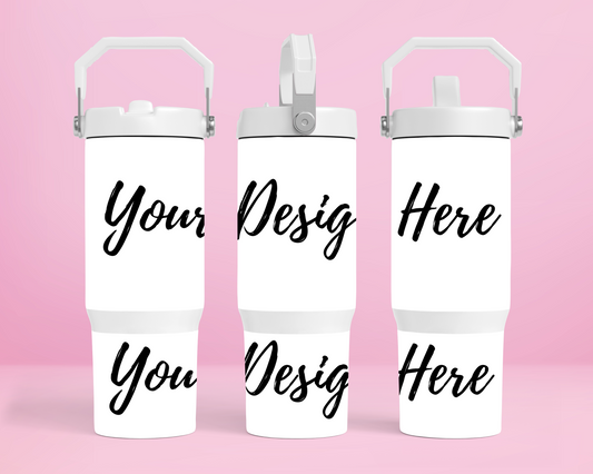 Custom Design 30oz Tumbler with handle