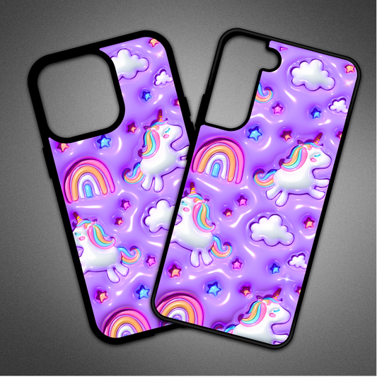 3D Unicorn Phone Case