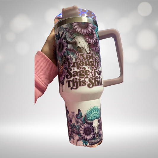 Purple Sage 40oz Tumbler