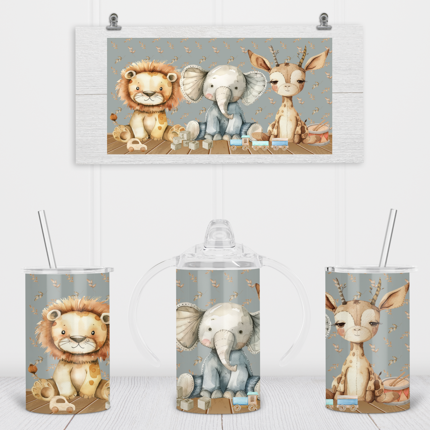 Baby Animals Sippy Cup