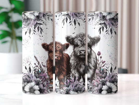 Baby Highland Cow 20oz Tumbler