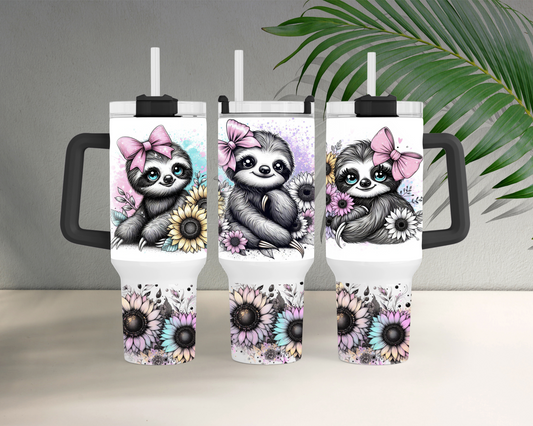 Baby Sloth 40oz Tumbler