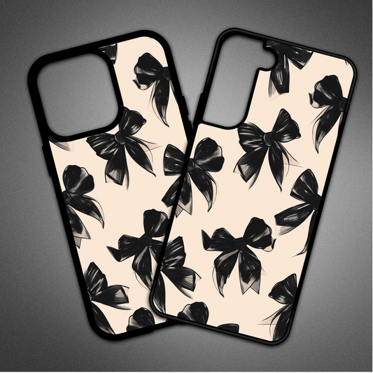 Black Bow Phone Case