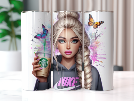 Blonde Babe 20oz Tumbler