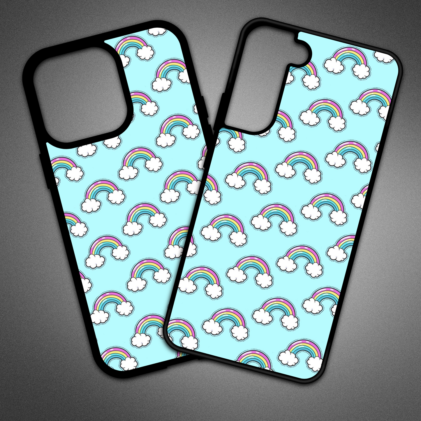 Blue Rainbow Phone Case