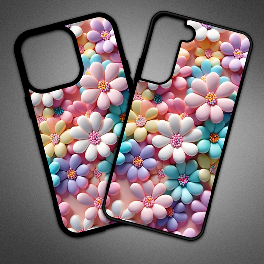 Bubble Flowers Phone Case