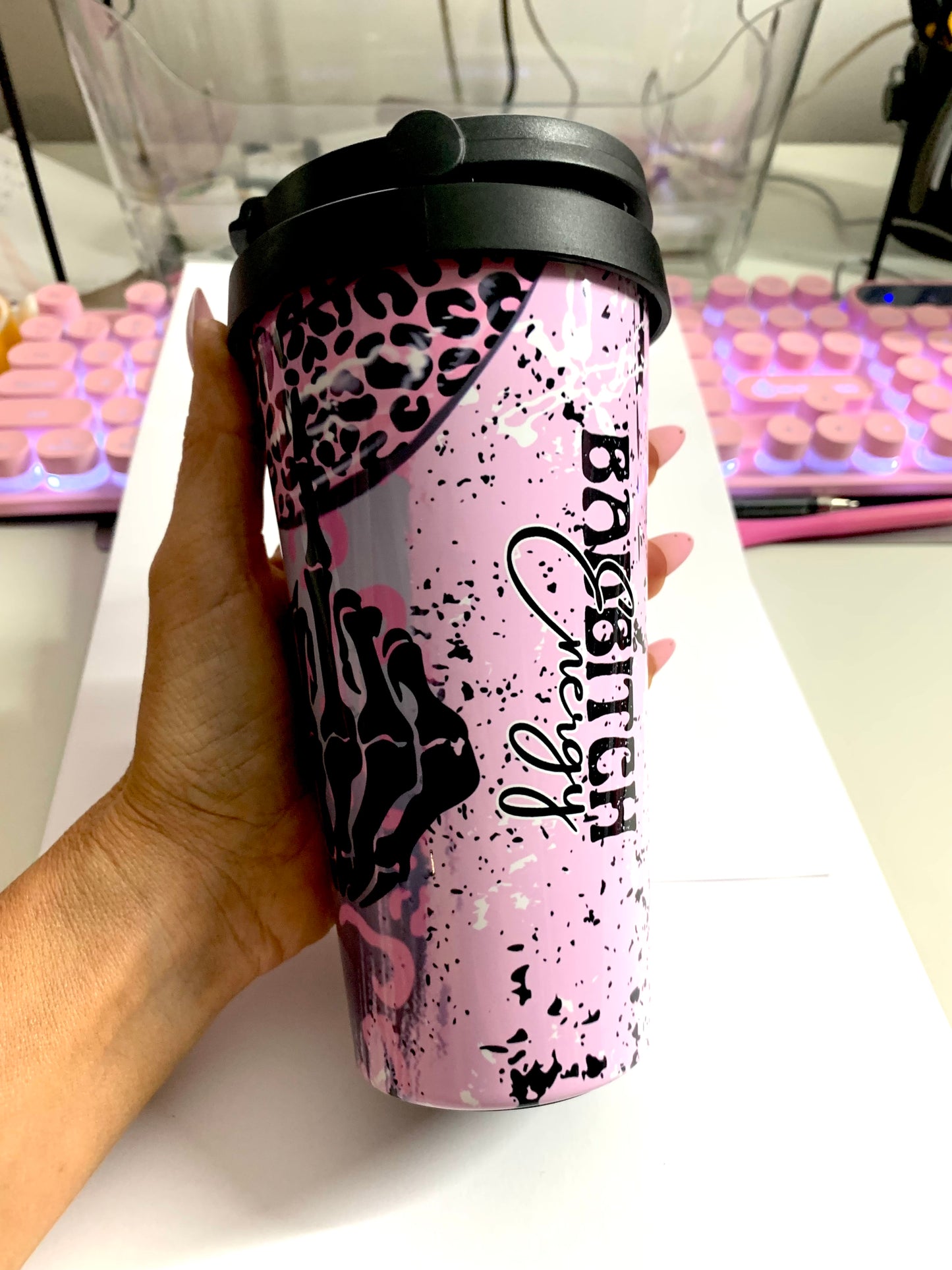 Badbitch energy coffee cup