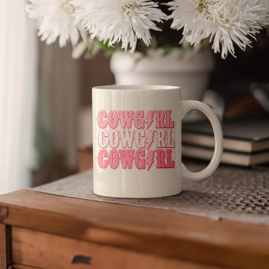 Pink Cowgirl Mug