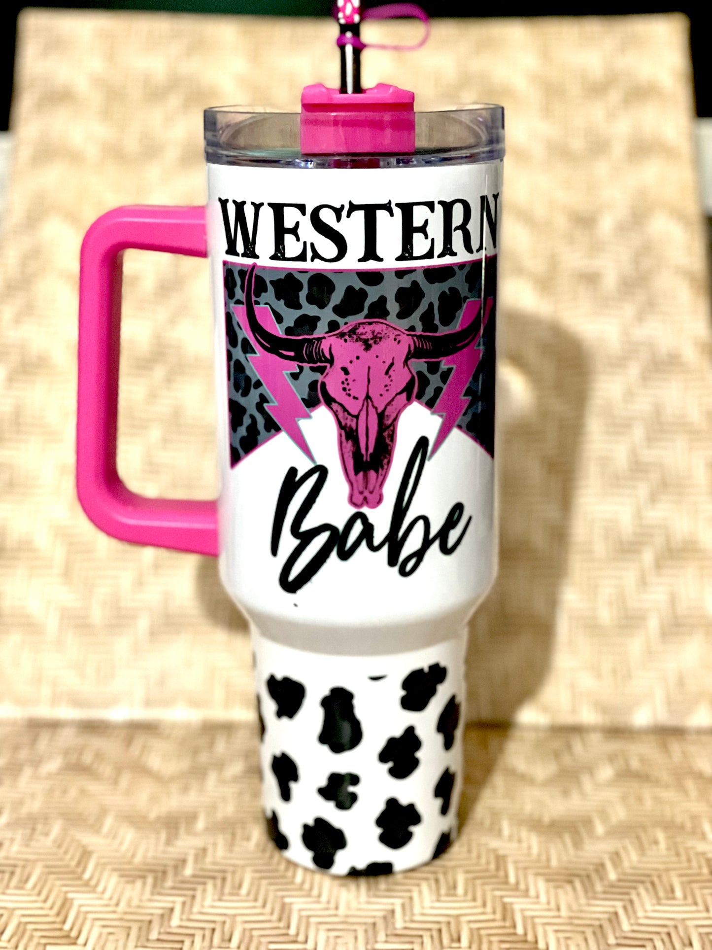 40oz Western Babe Tumbler