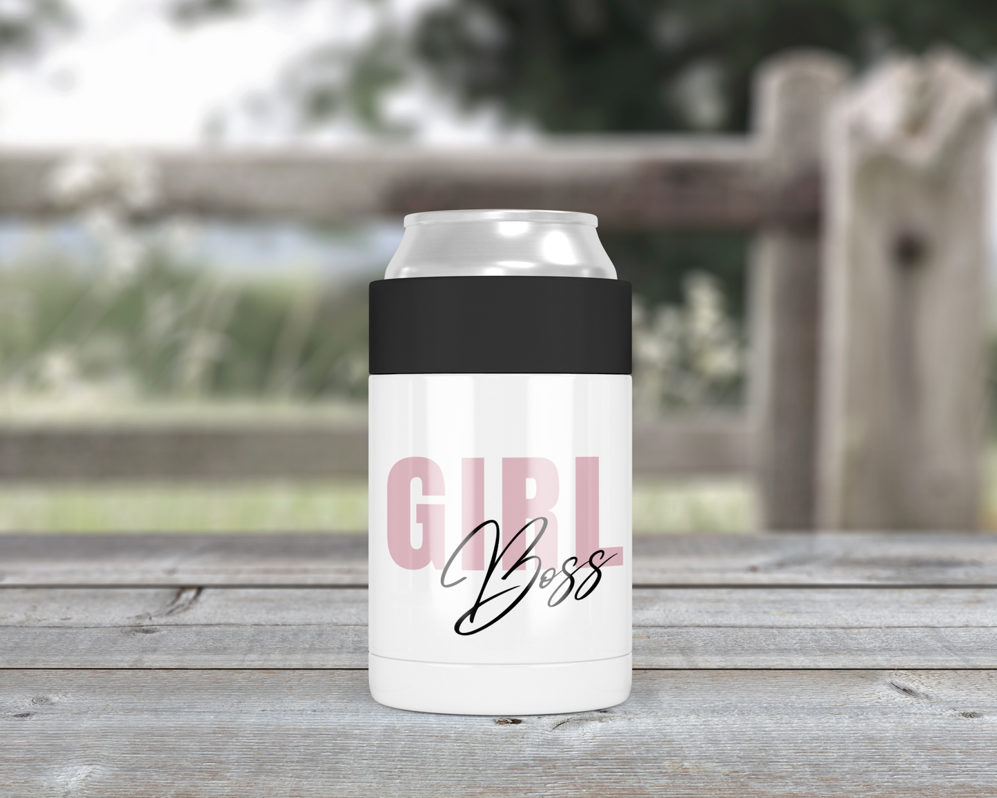 Girl Boss Metal Can Cooler