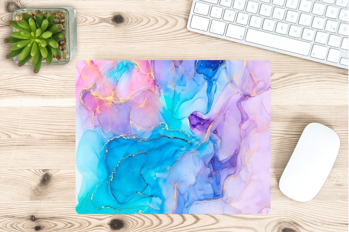 Marble Look Mouse Pad