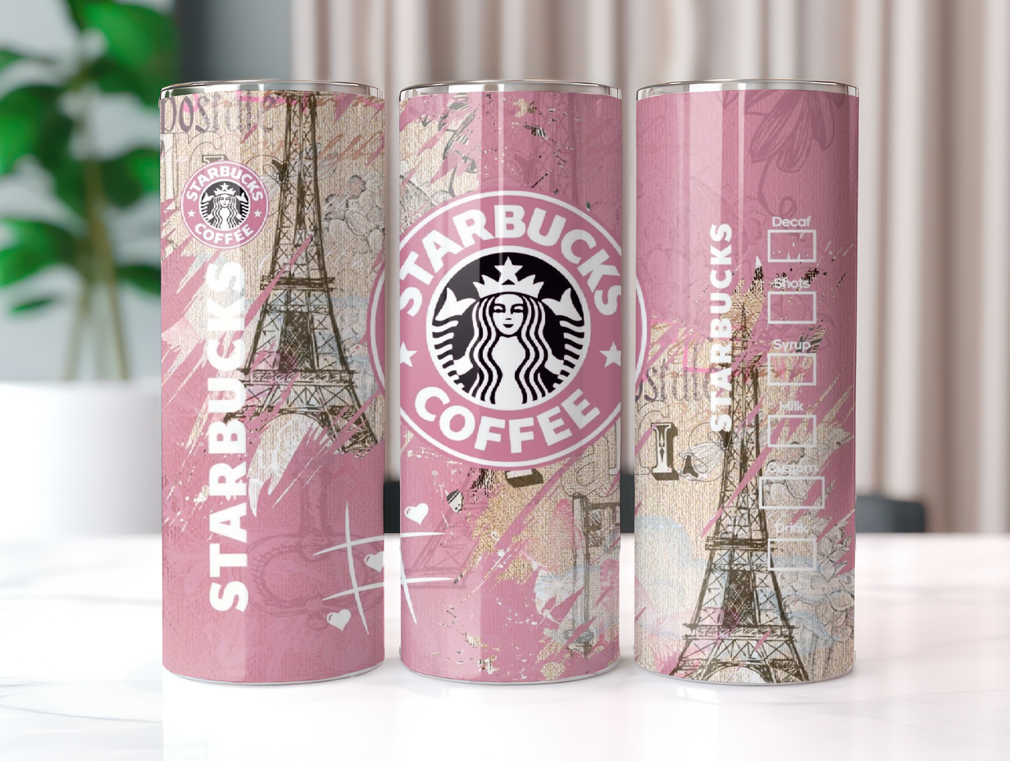 Paris Starbucks 20oz Tumbler