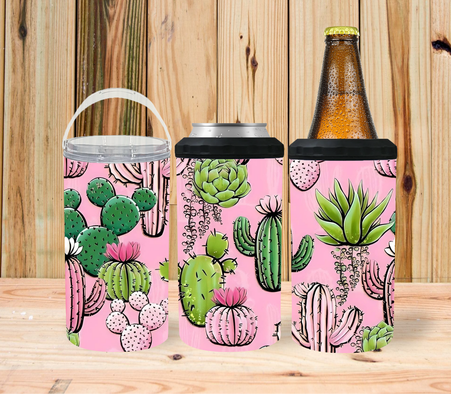 Pink Cactus 4 in 1