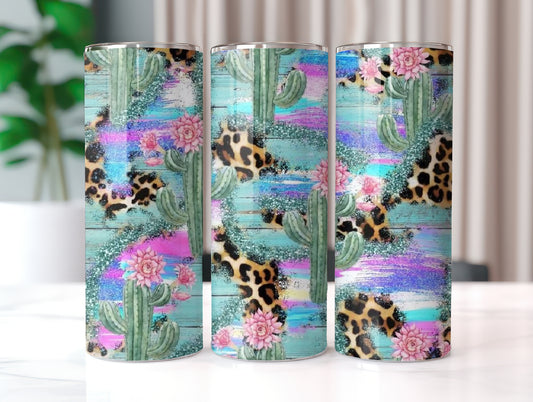 Pretty Cactus Tumbler