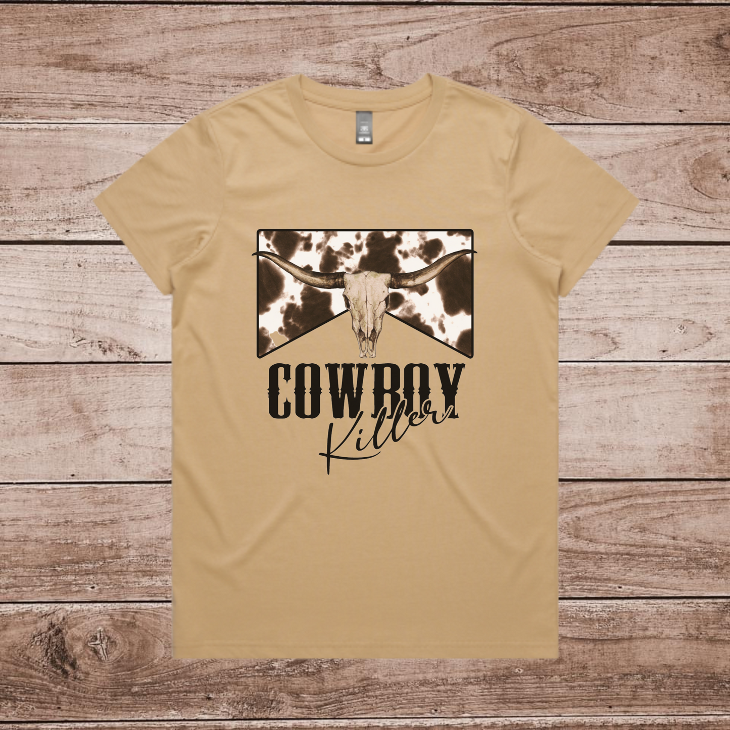 Cowboy Killer Cow Print Tee