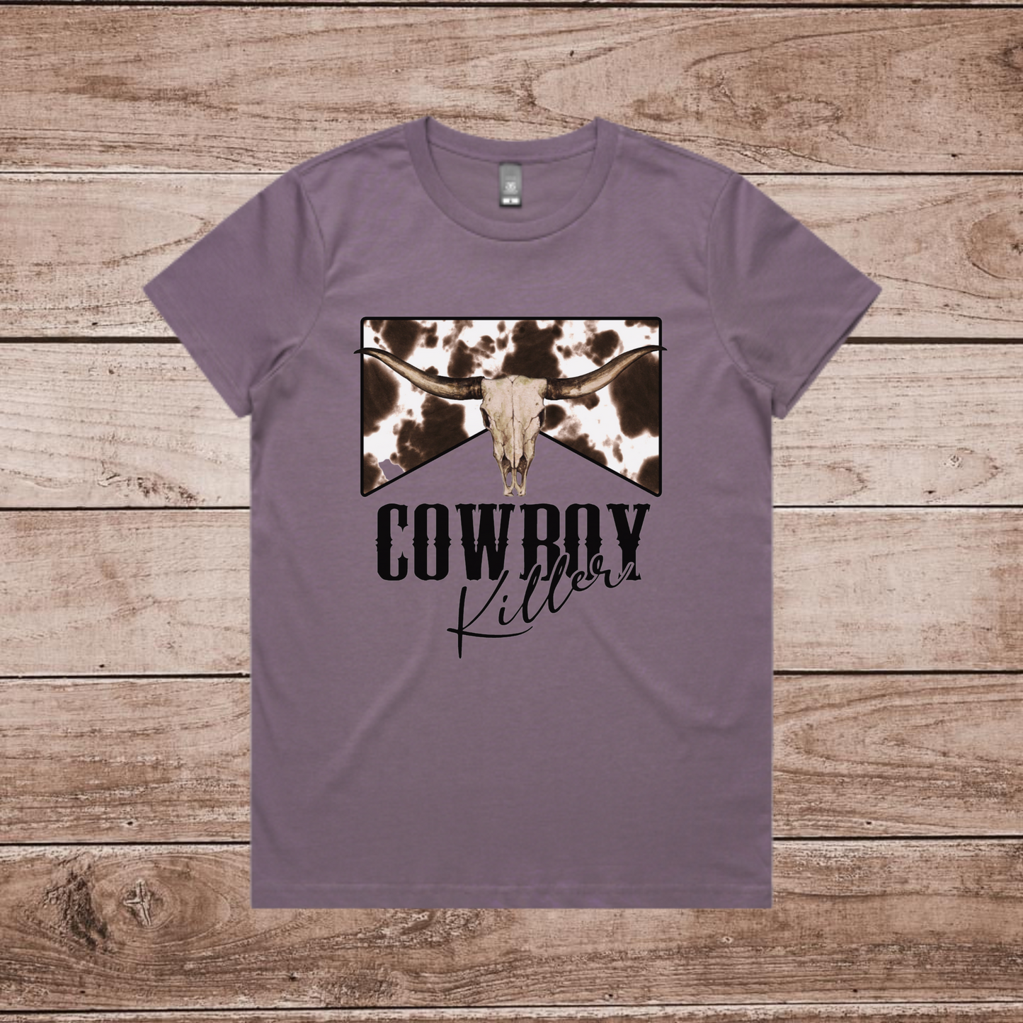 Cowboy Killer Cow Print Tee