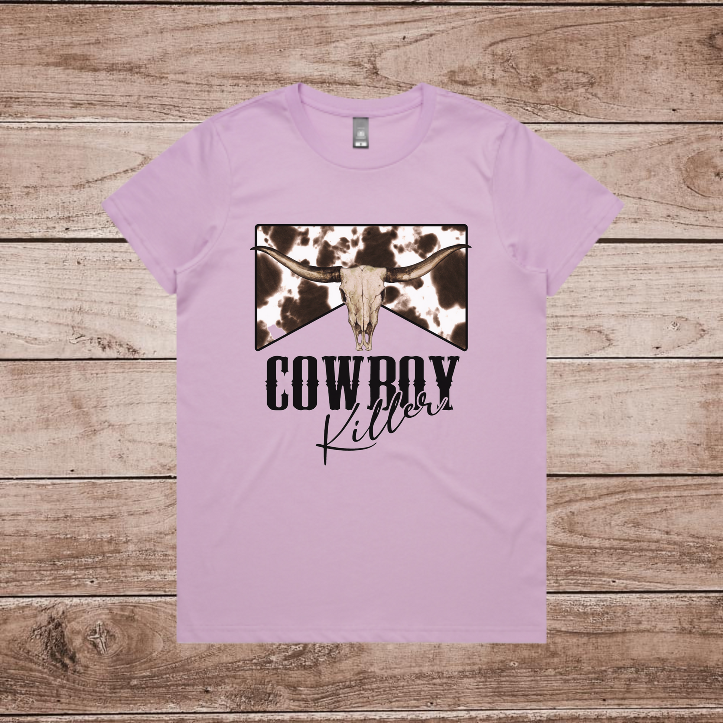 Cowboy Killer Cow Print Tee