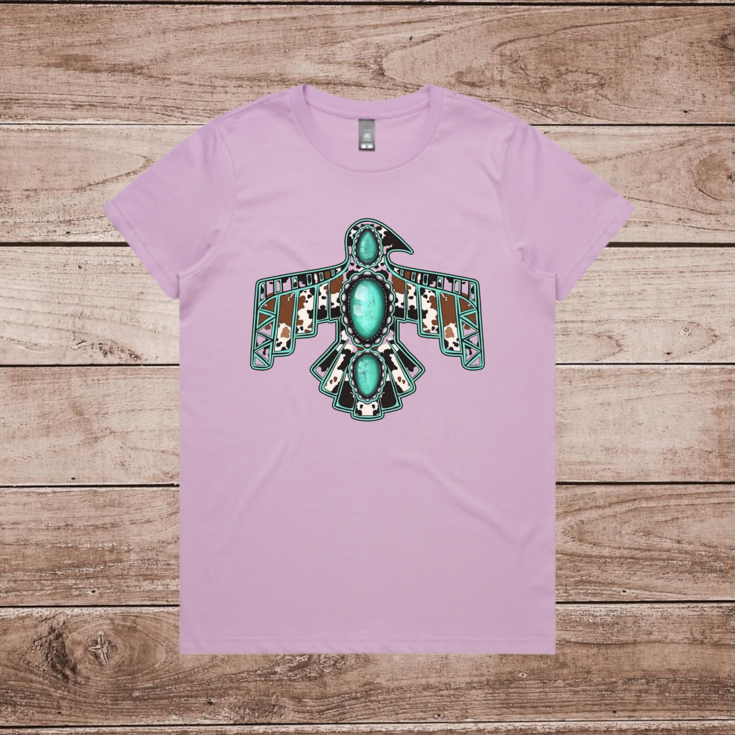 Turquoise Thunderbird Tee