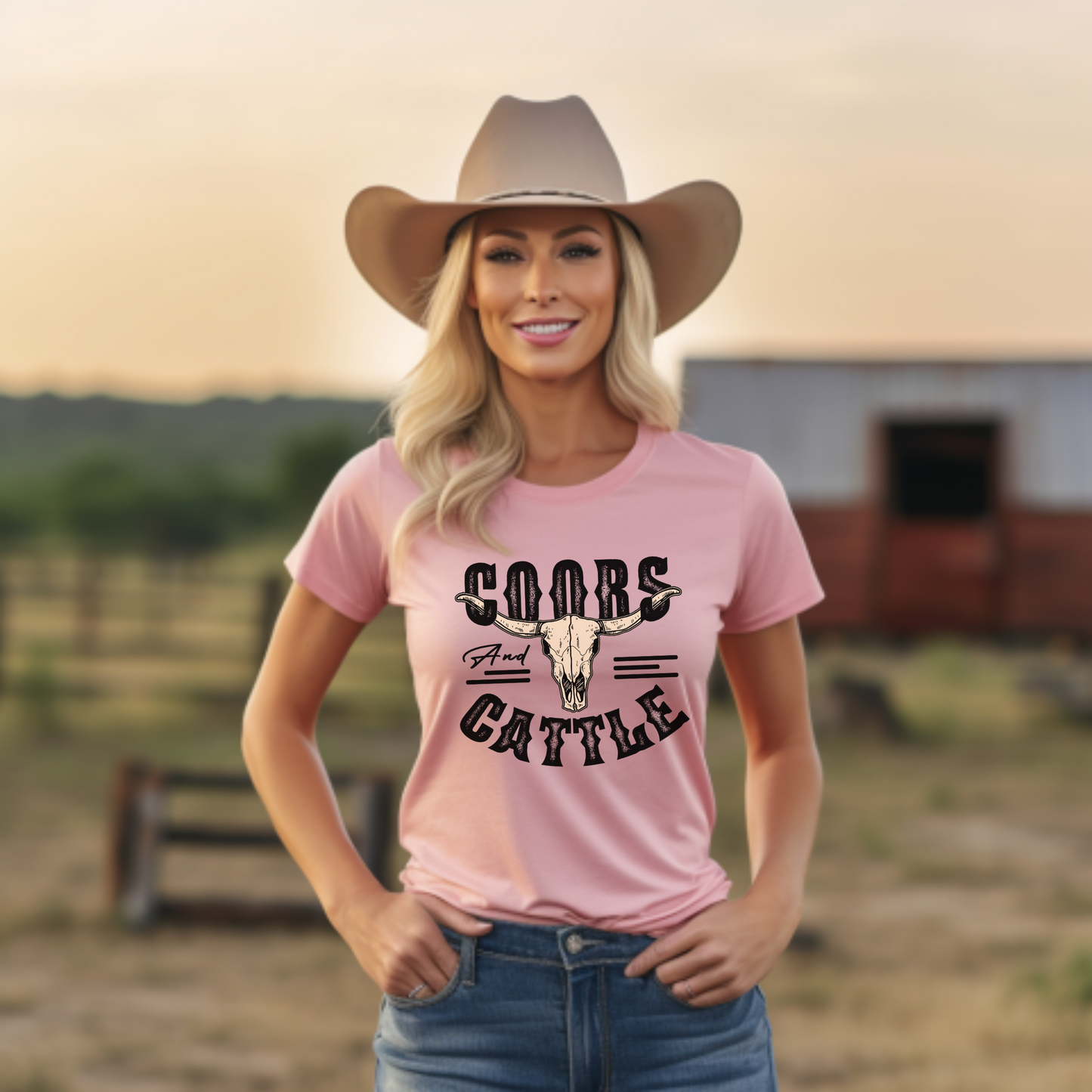 Coors and Cattle Tee