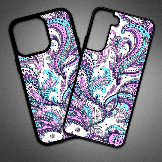 Purple Paisley Phone Case