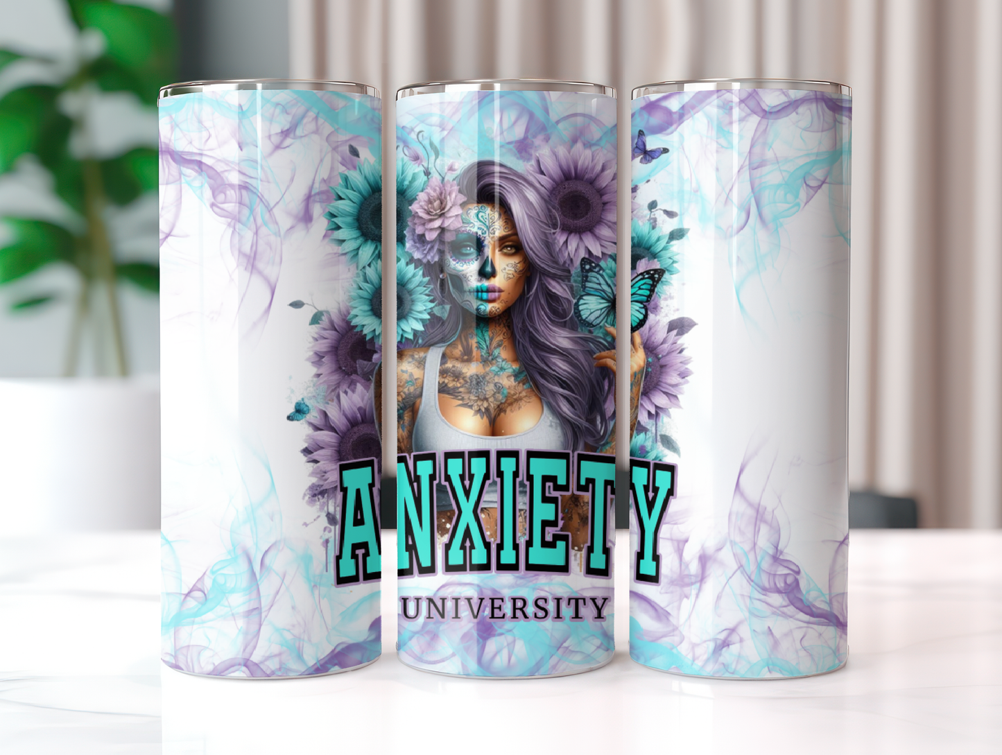 Smokey Anxiety University 20oz Tumbler