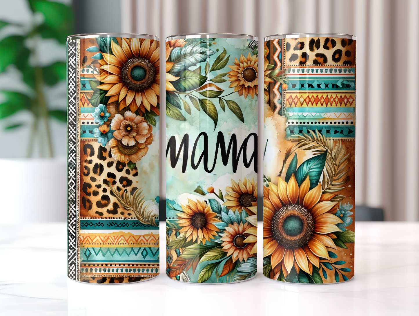 Sunflower Mama 20oz Tumbler