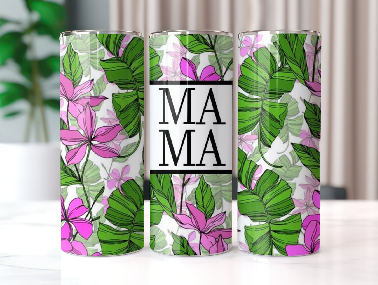 Tropical MAMA Tumbler