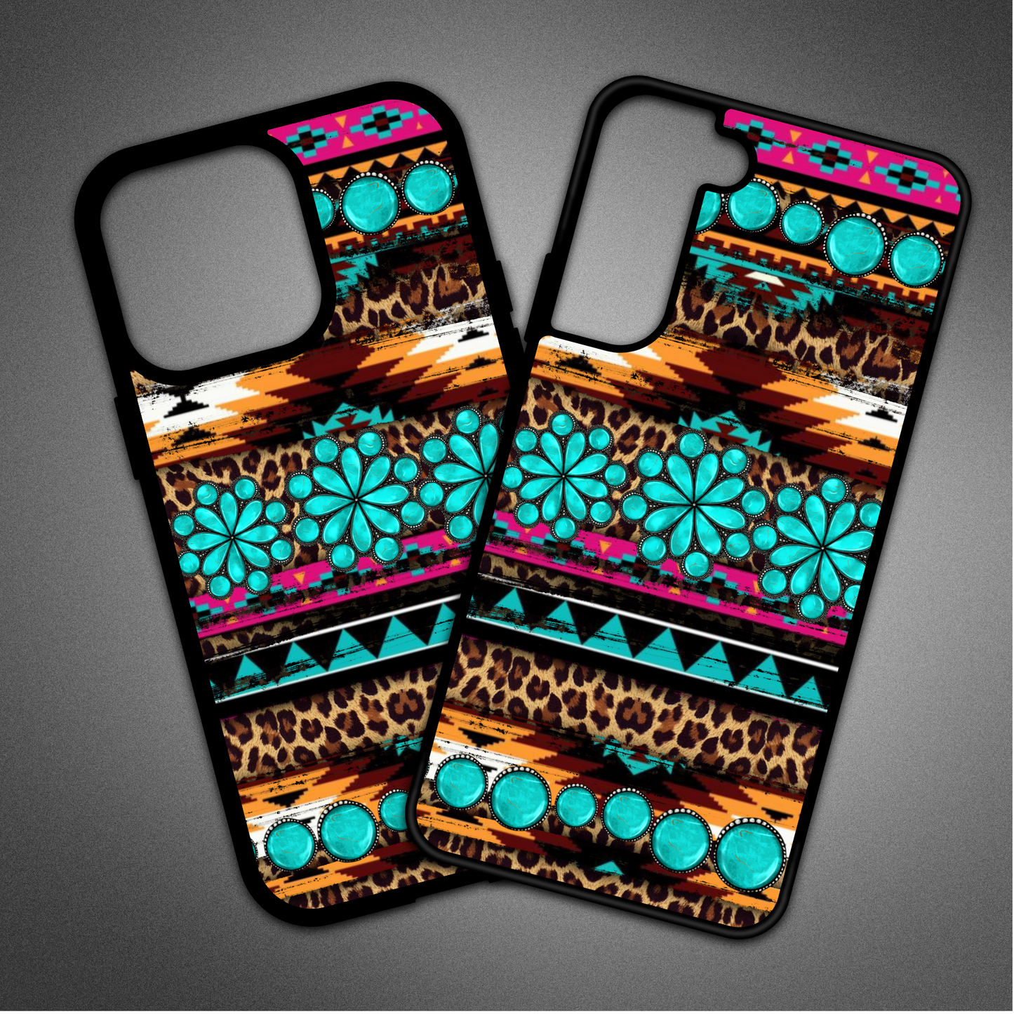 Turquoise Jewel Phone Case