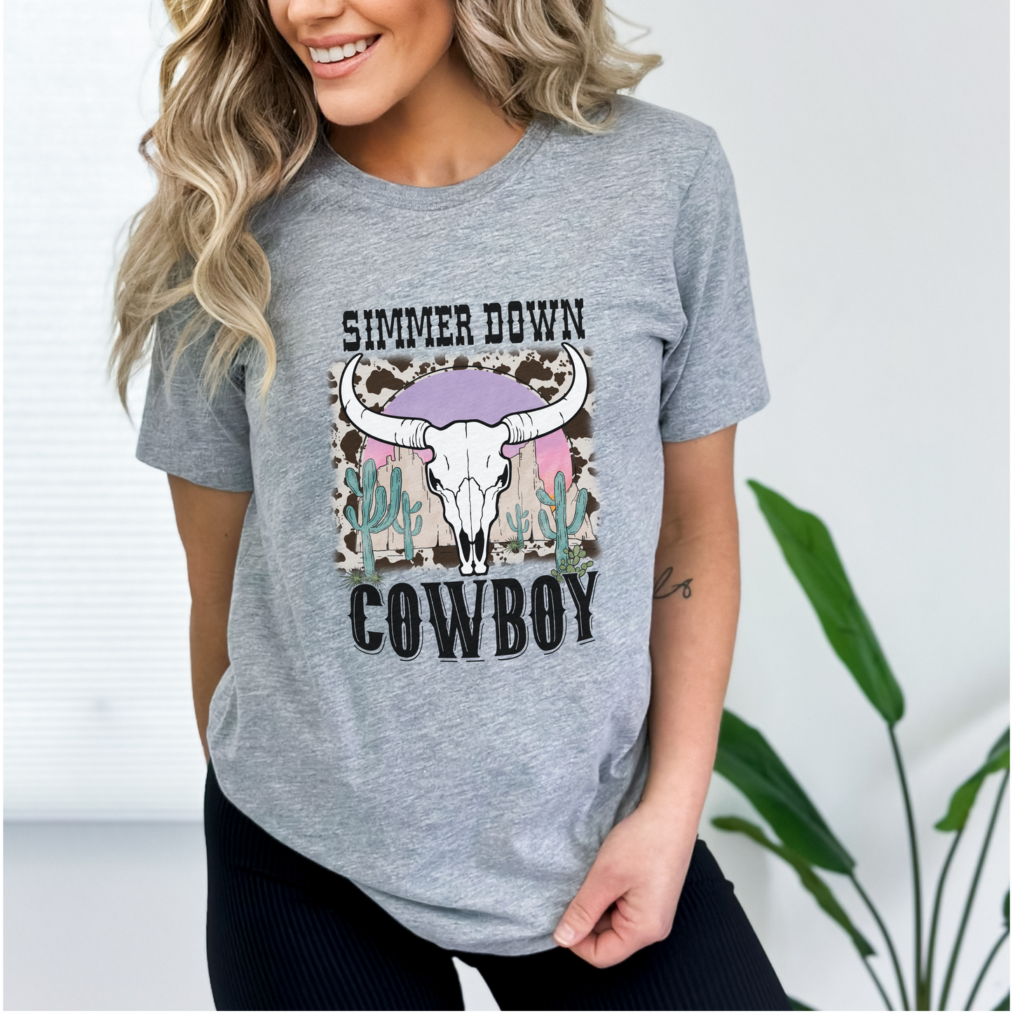 Simmer Down Cowboy Tee