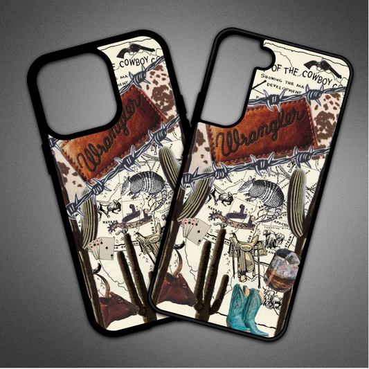 Wrangler Collage Phone Case