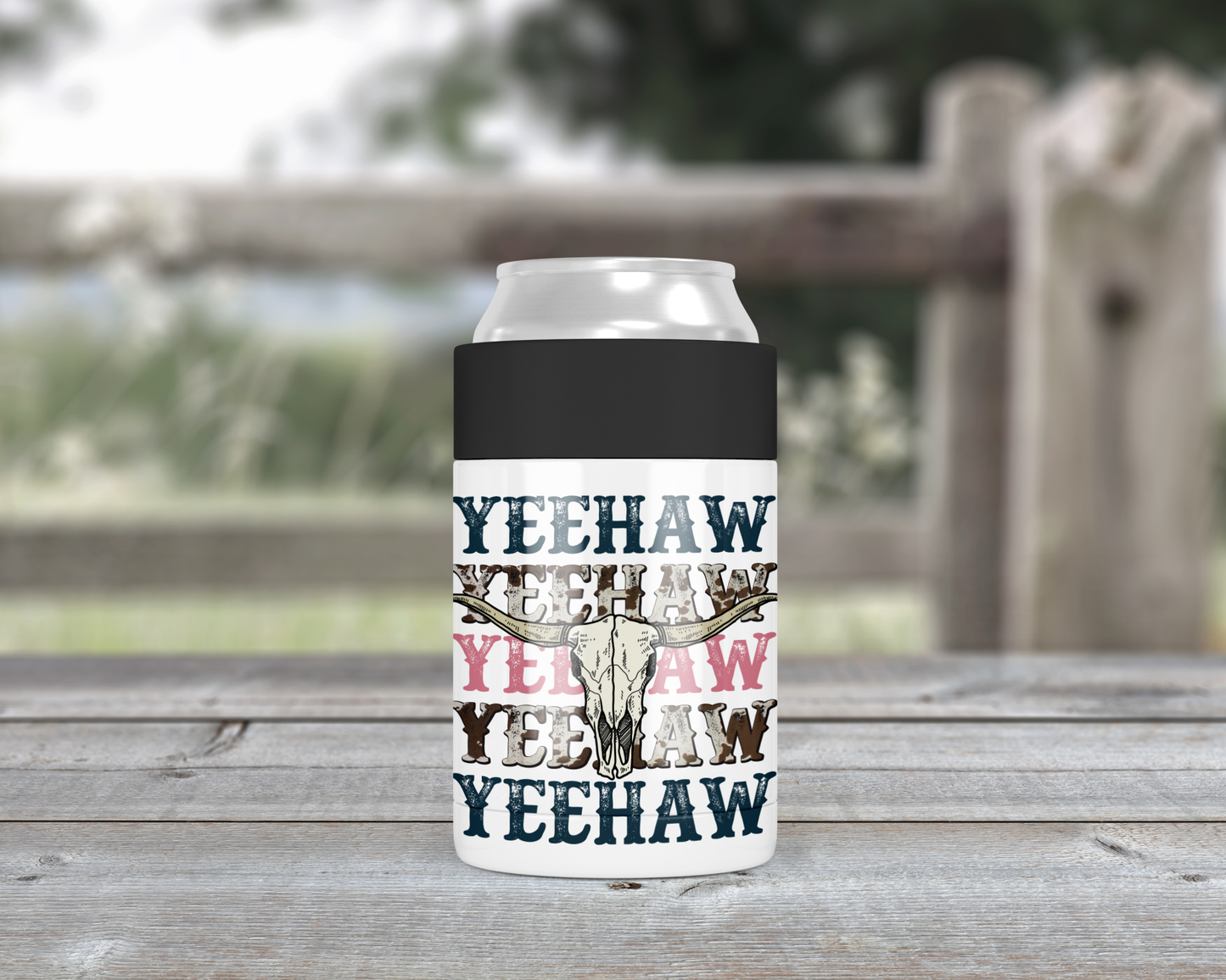 YeeHaw Metal Can Cooler