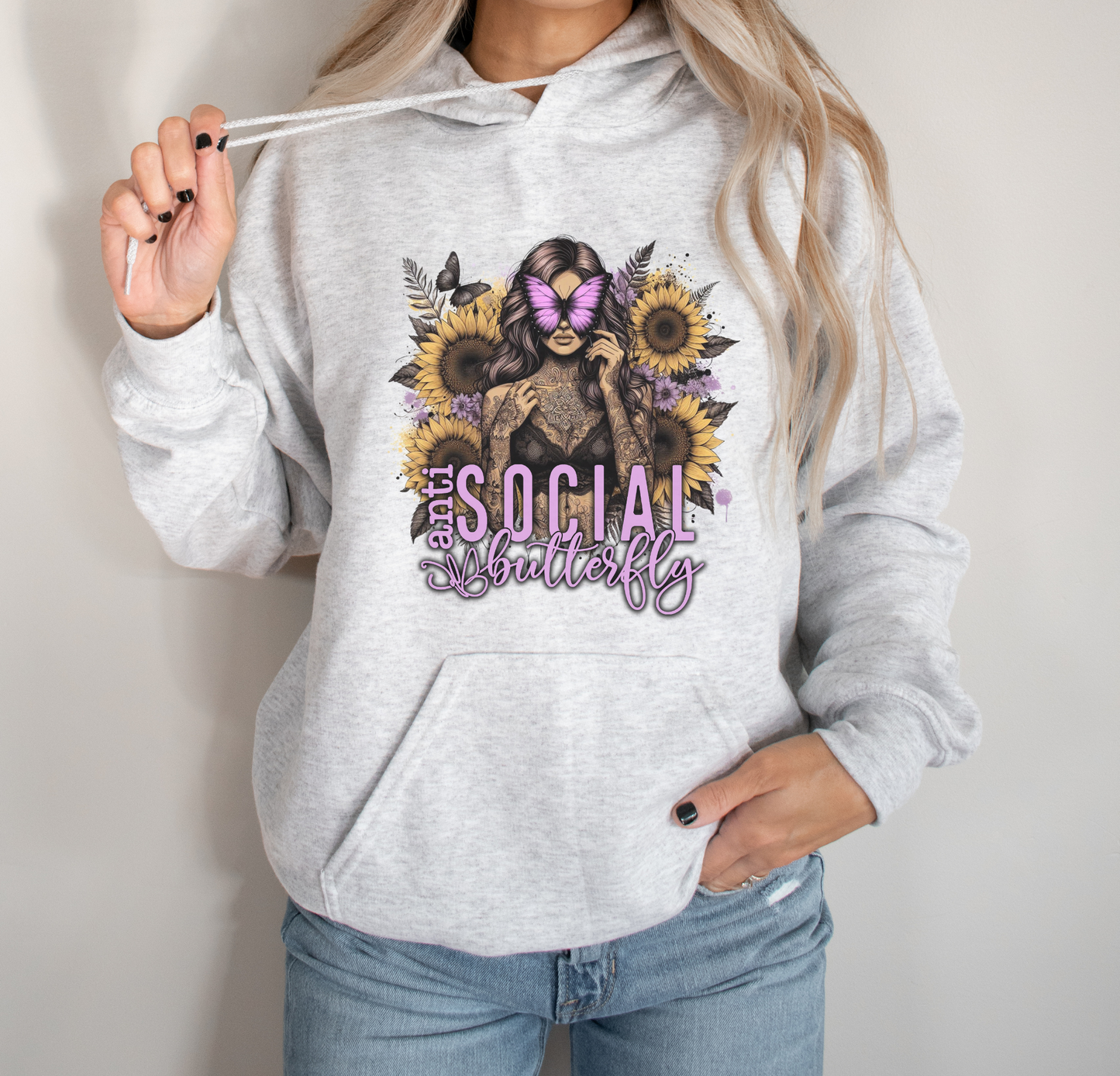 Anti Social Butterfly Hoodie